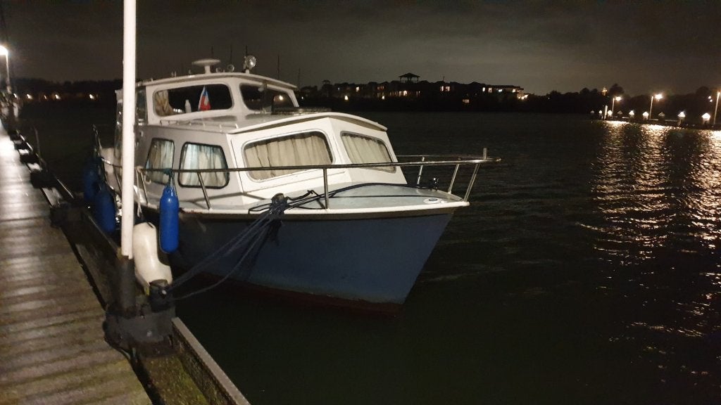 opknap/onderdelen boot 8 meter . staal, Ophalen, Gebruikt, Overige typen, Motorboot