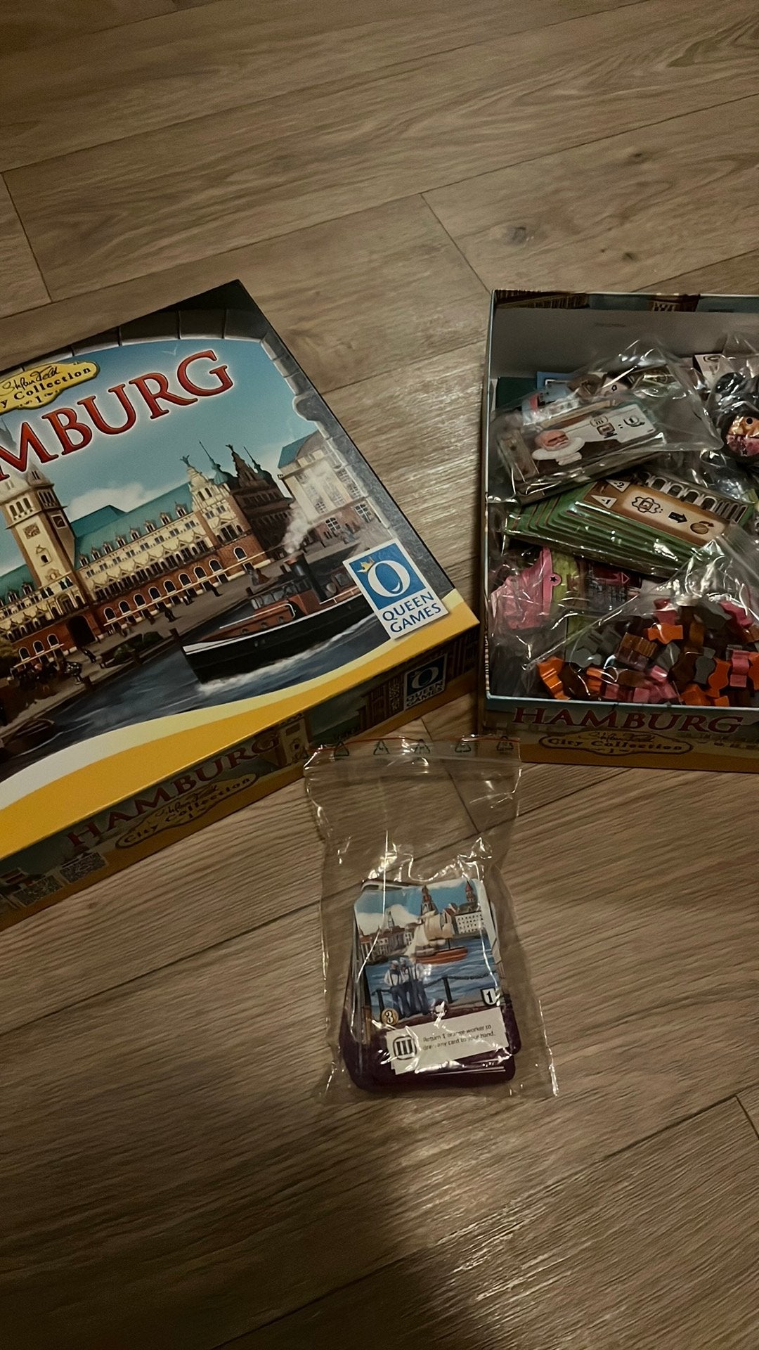 Bordspel hamburg, Ophalen of Verzenden, Zo goed als nieuw