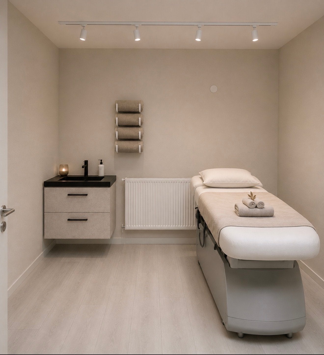 Professionele behandelstoel/massagetafel Ionto Comed, Ophalen, Zo goed als nieuw