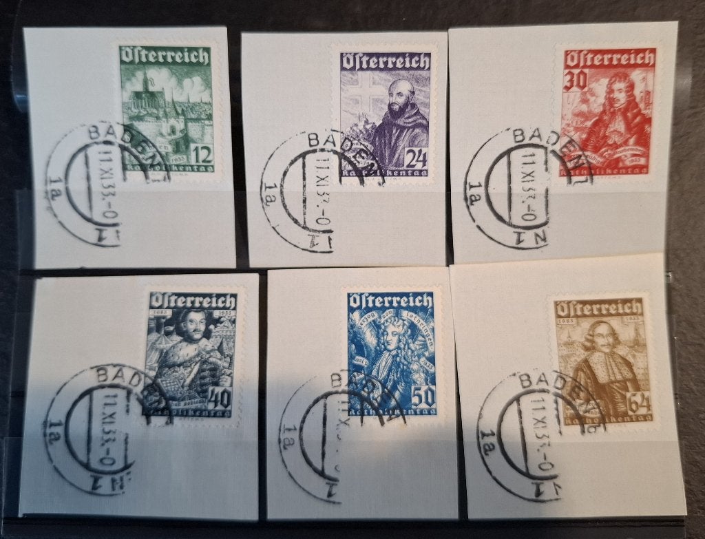 Postzegels Oostenrijk, Verzenden, Gestempeld