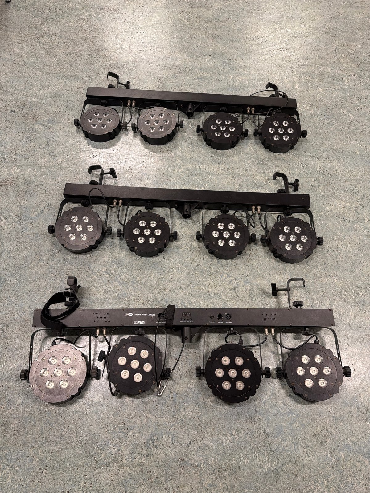 Showtec Compact Power Lightset LED Lichtbalken (3 stuks), Ophalen, Gebruikt