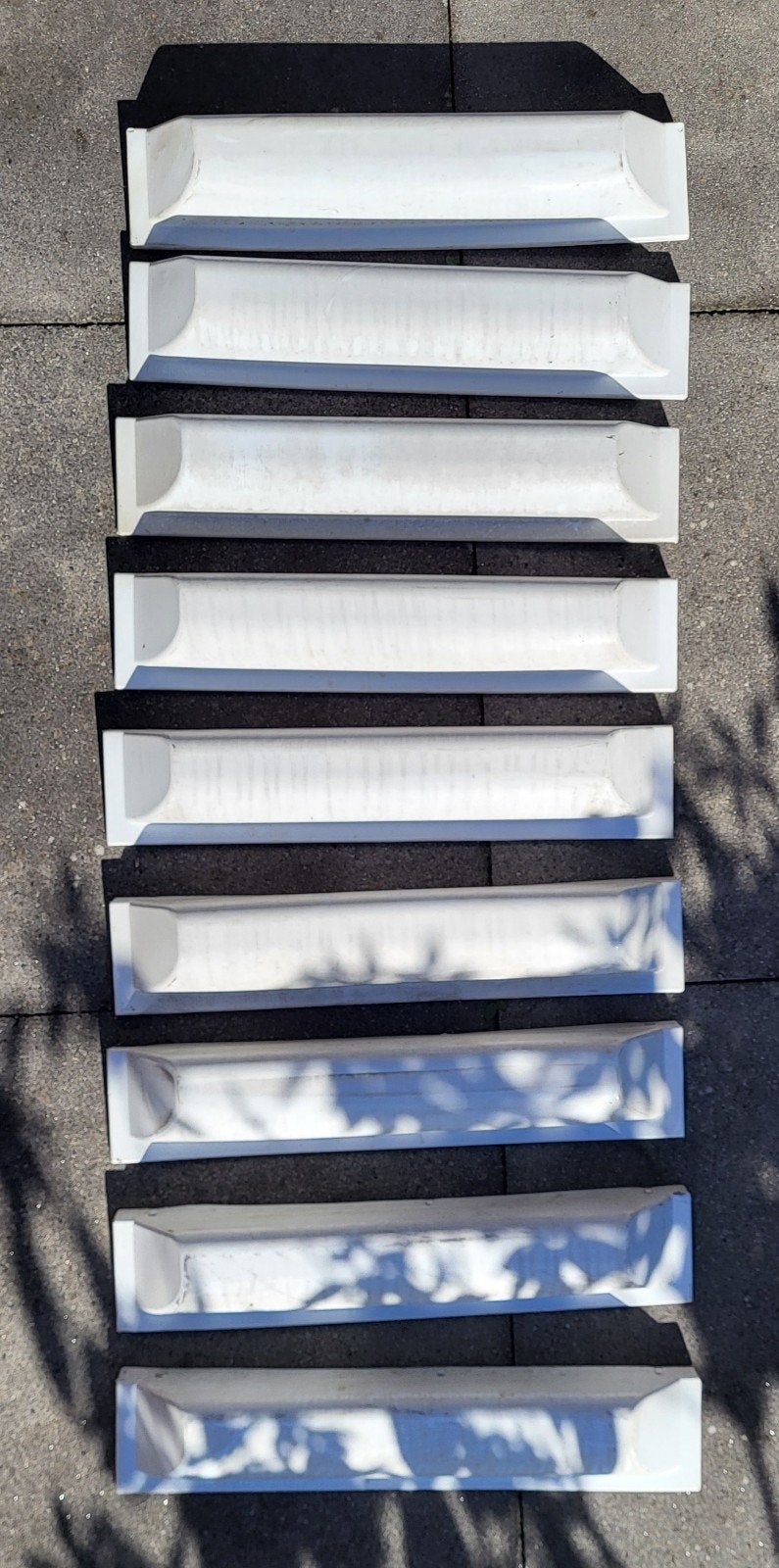 9x steigerfender Majoni wit, Ophalen, Gebruikt, Overige typen