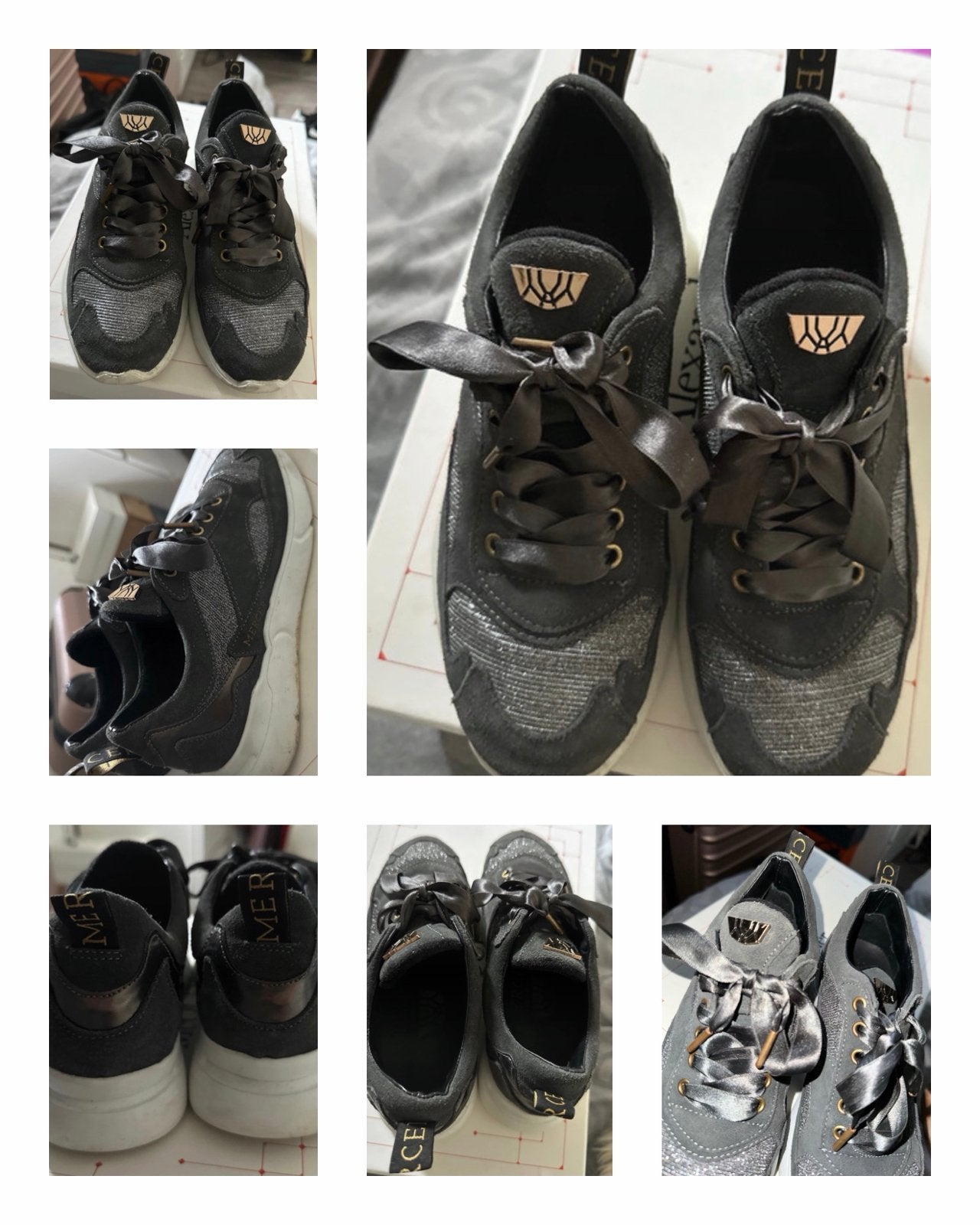 Mercer Amsterdam sneakers maat 37, Ophalen of Verzenden, Gedragen, Zwart, Sneakers of Gympen