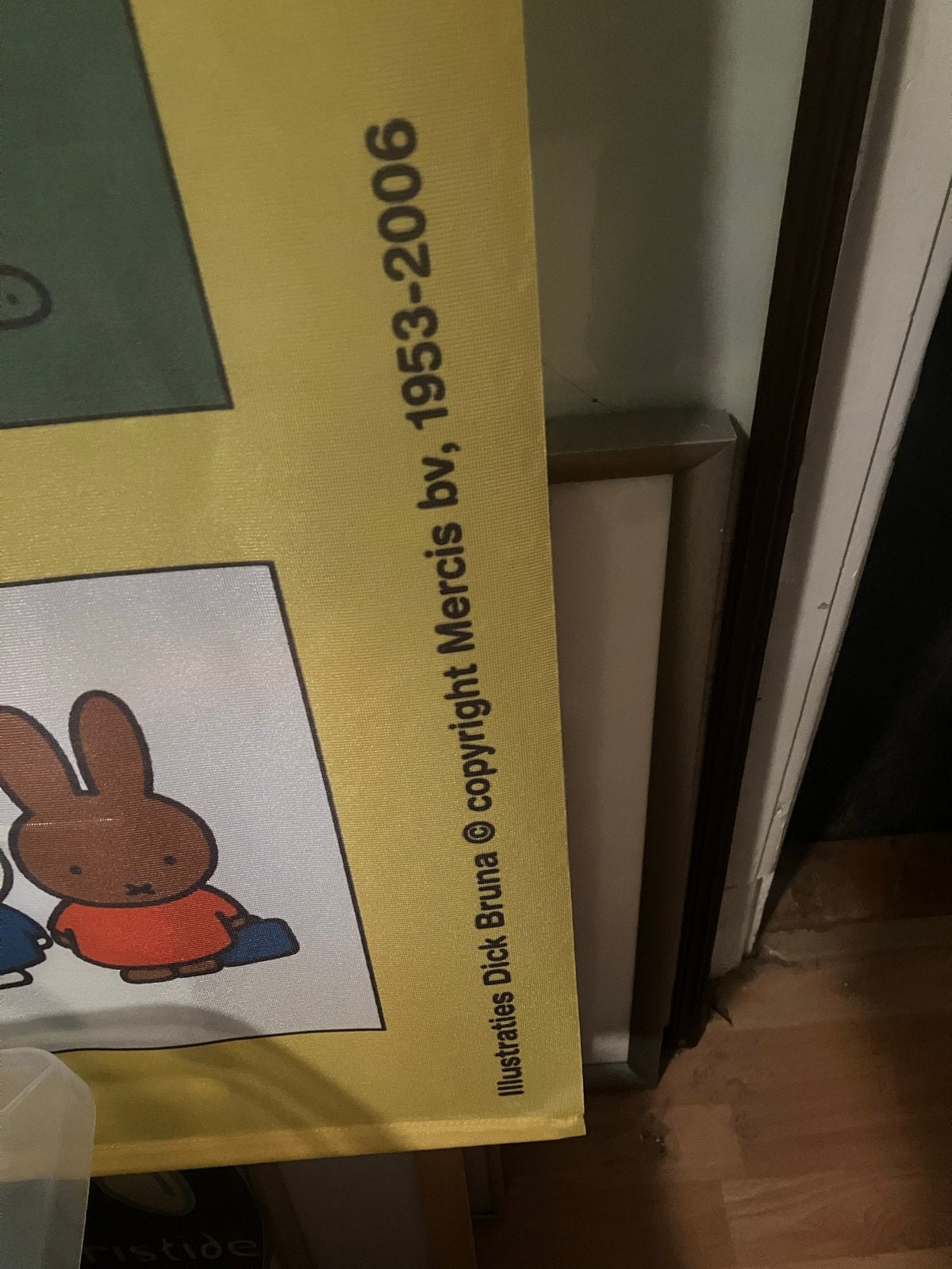 Nijntje 'Ontdek de wereld met Nijntje' banner, Verzenden, Gebruikt