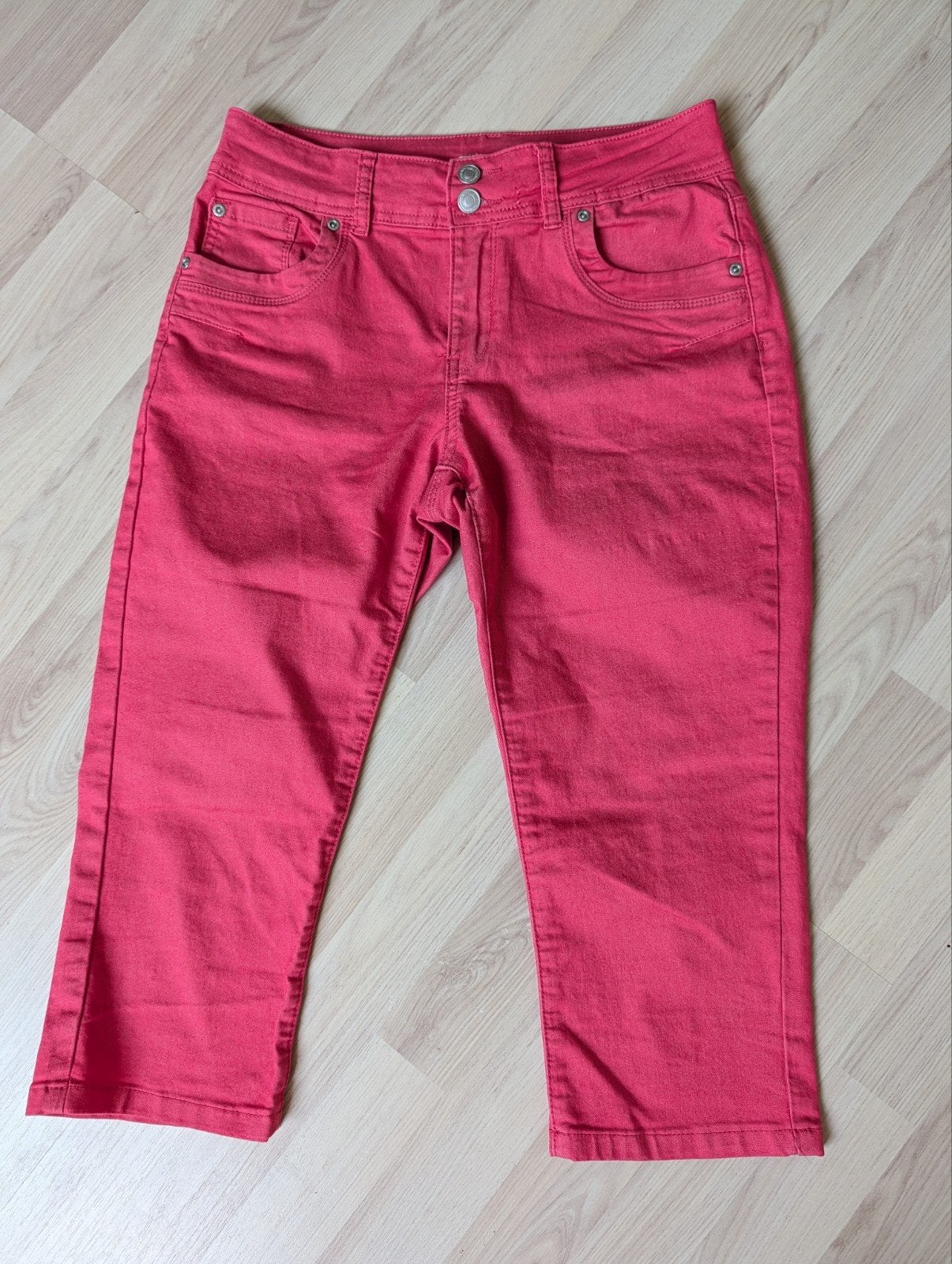 Roze Capri van Red Button, Maat 38/40 (M), Ophalen of Verzenden, Zo goed als nieuw, Driekwart