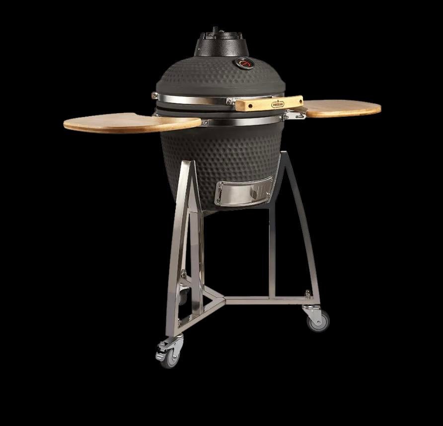 BUCCAN SUNBURY EGG / KAMADO LARGE INCL. HOES+VERHOGER, Ophalen, Nieuw, Met accessoires