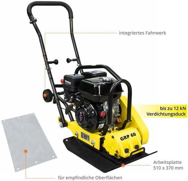 Gude GRP 60 5,5 Pk Trilplaat 12 Kn!!, Tuin en Terras, Hand-tuingereedschap, Ophalen, Nieuw, Overige soorten