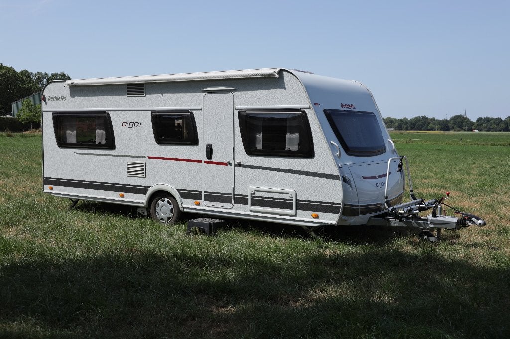 Dethleffs C'go 515 RK 6 personen, mover, zakluifel, voortent, Rondzit, Particulier, Overige typen, Schokbreker