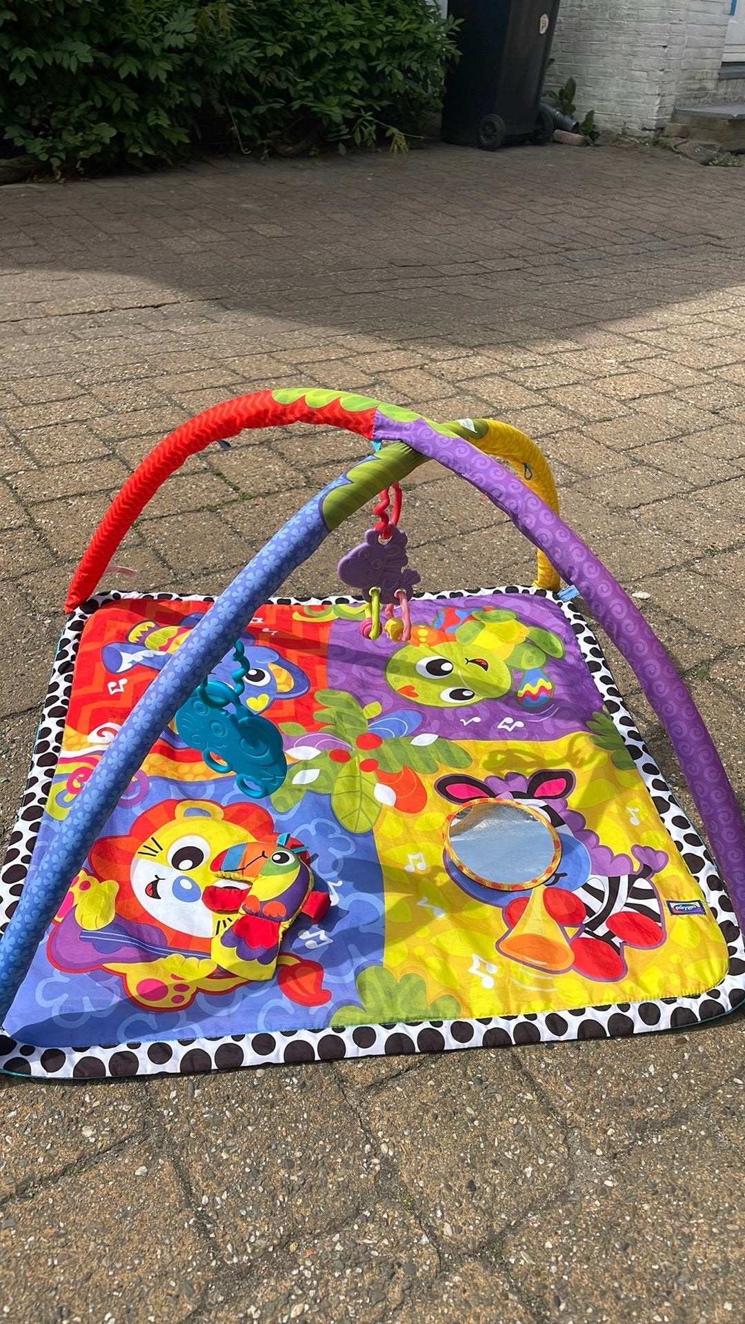Babygym, Ophalen, Gebruikt