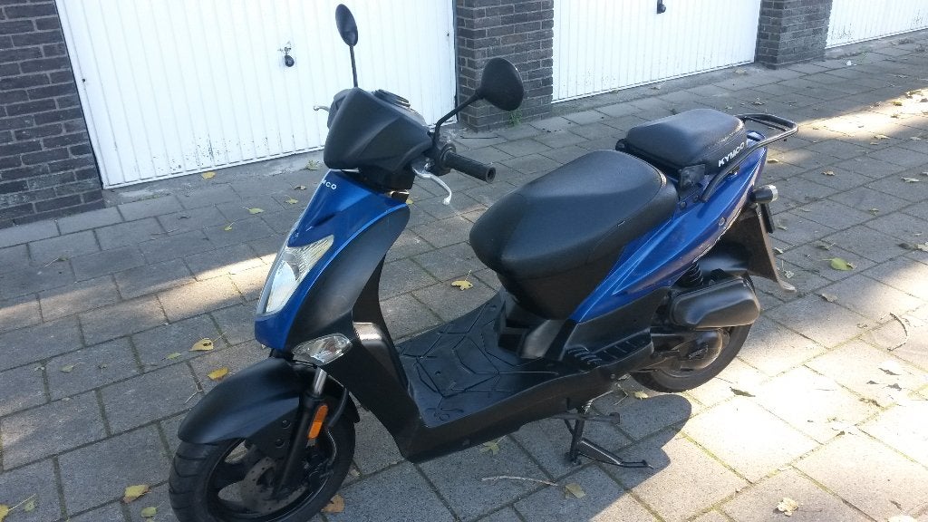 kymco agility geel kenteken, Fietsen en Brommers, Ophalen of Verzenden, Zo goed als nieuw, Benzine, Agility