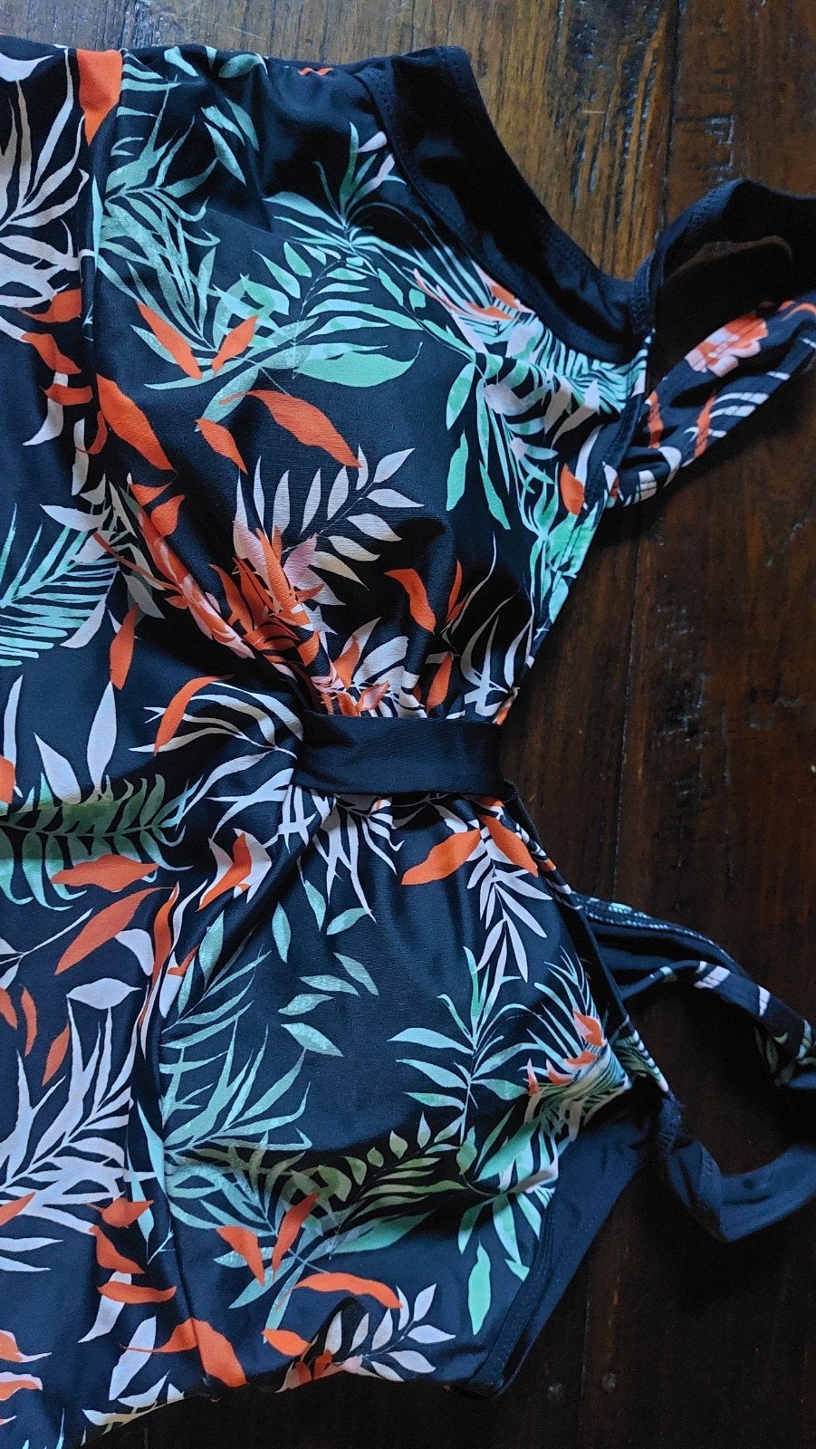 Stijlvol Badpak met Tropische Print - Zo goed als nieuw, Kleding | Dames, Ophalen, Zo goed als nieuw, Meerkleurig, Badpak