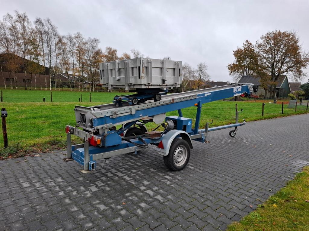 Verhuislift / pannenlift elektrisch Emminghaus, Ophalen