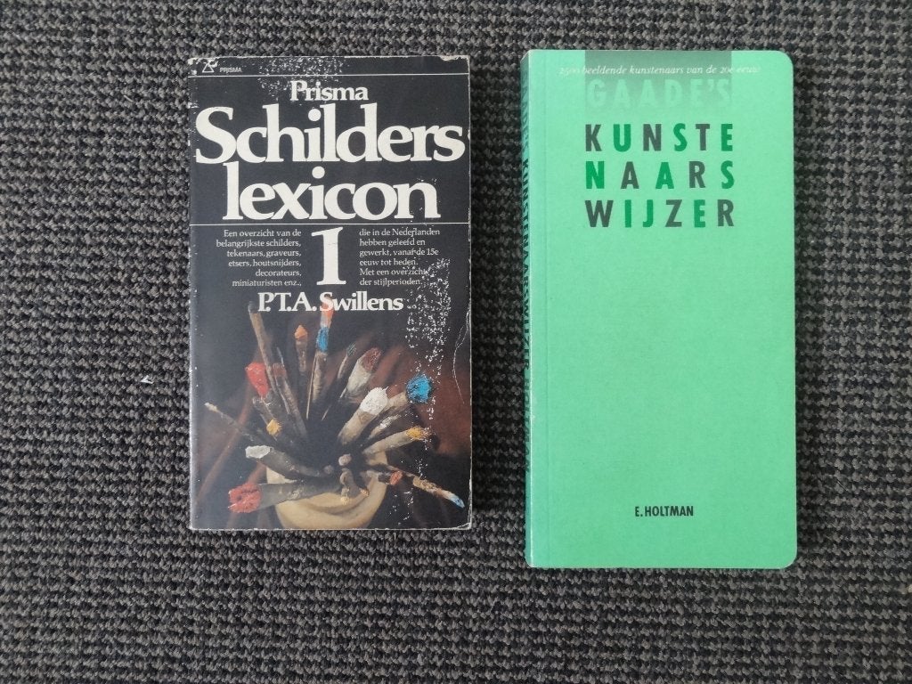 Schilders lexicon 2 delen en Gaades kunstenaarswijzer, Verzenden, Gelezen, Schilder- en Tekenkunst