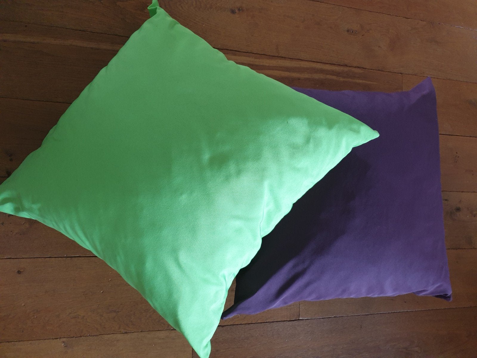 Lime groene tuinkussens, vierkant, Ophalen, Groen, Vierkant