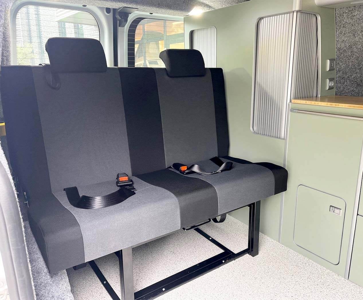 Slaapbank (frame) Nissan Primastar Nv300 zonder&met gordels, Caravans en Kamperen, Ophalen, ., Nieuw, .