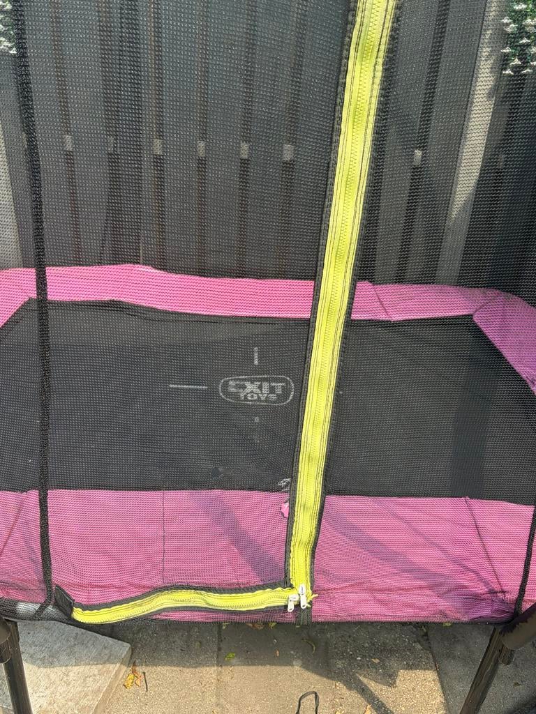 Exit Toys Trampoline 153x214cm met veiligheidsnet, Kinderen en Baby's, Speelgoed | Buiten | Trampolines, Ophalen, Gebruikt