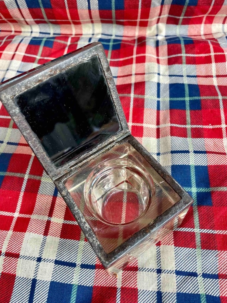 art deco inktpot, Verzamelen, Verzenden, Gebruikt, Overige typen