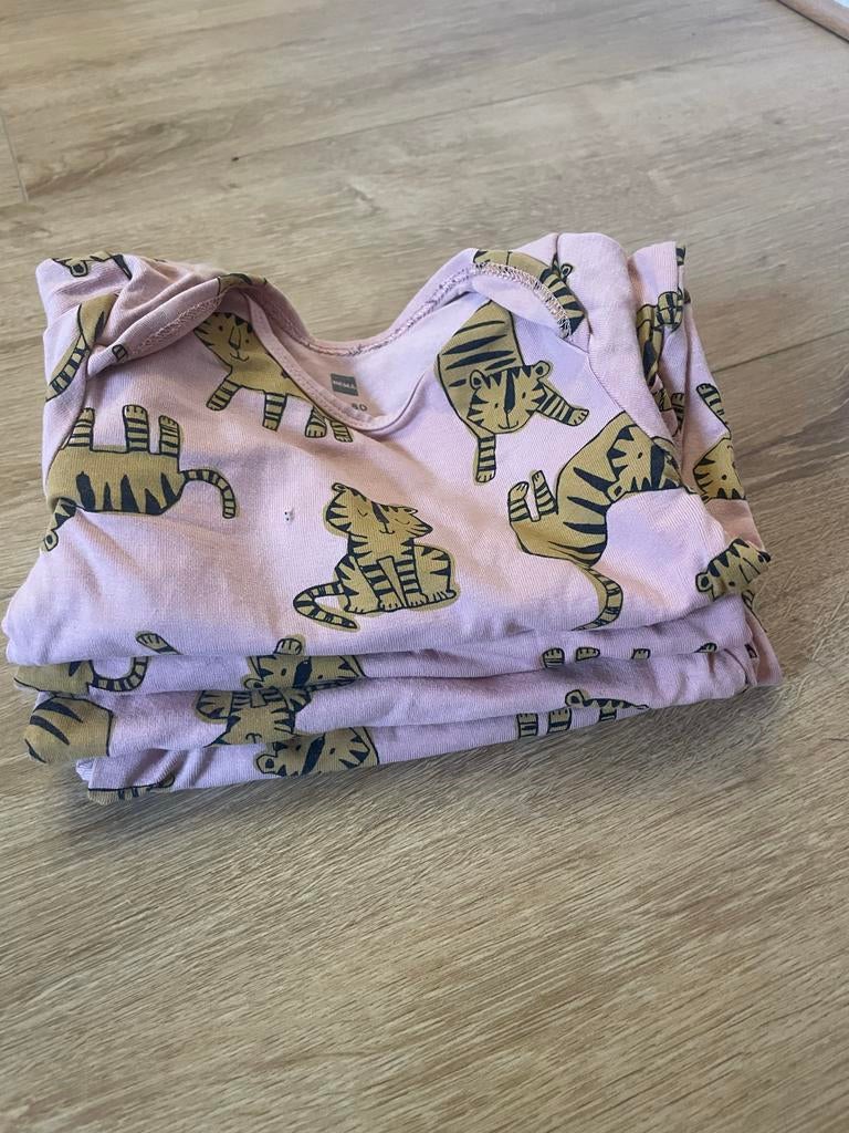 Hema Bamboe Rompers Maat 74/80 - Zo goed als nieuw, Ophalen of Verzenden, Zo goed als nieuw, Jongetje of Meisje, Nacht- of Onderkleding