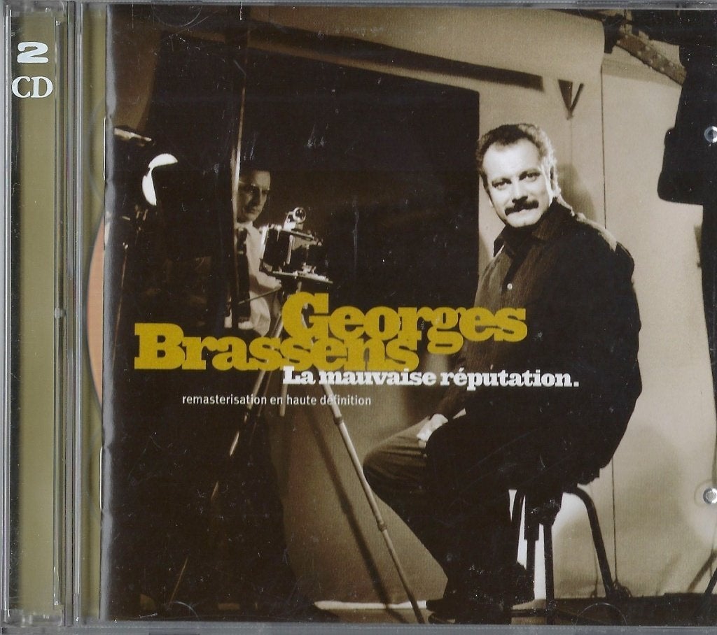 Georges Brassens - La mauvaise réputation  (2CD), Ophalen of Verzenden, Zo goed als nieuw, Chanson