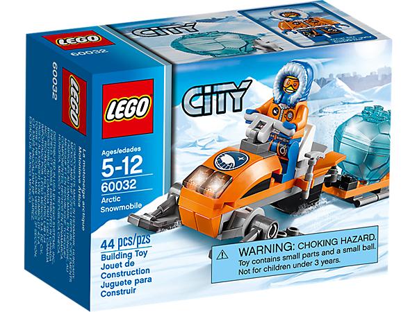 LEGO City 60032 Arctic Snowmobile, Ophalen of Verzenden, Gebruikt, Complete set, Lego