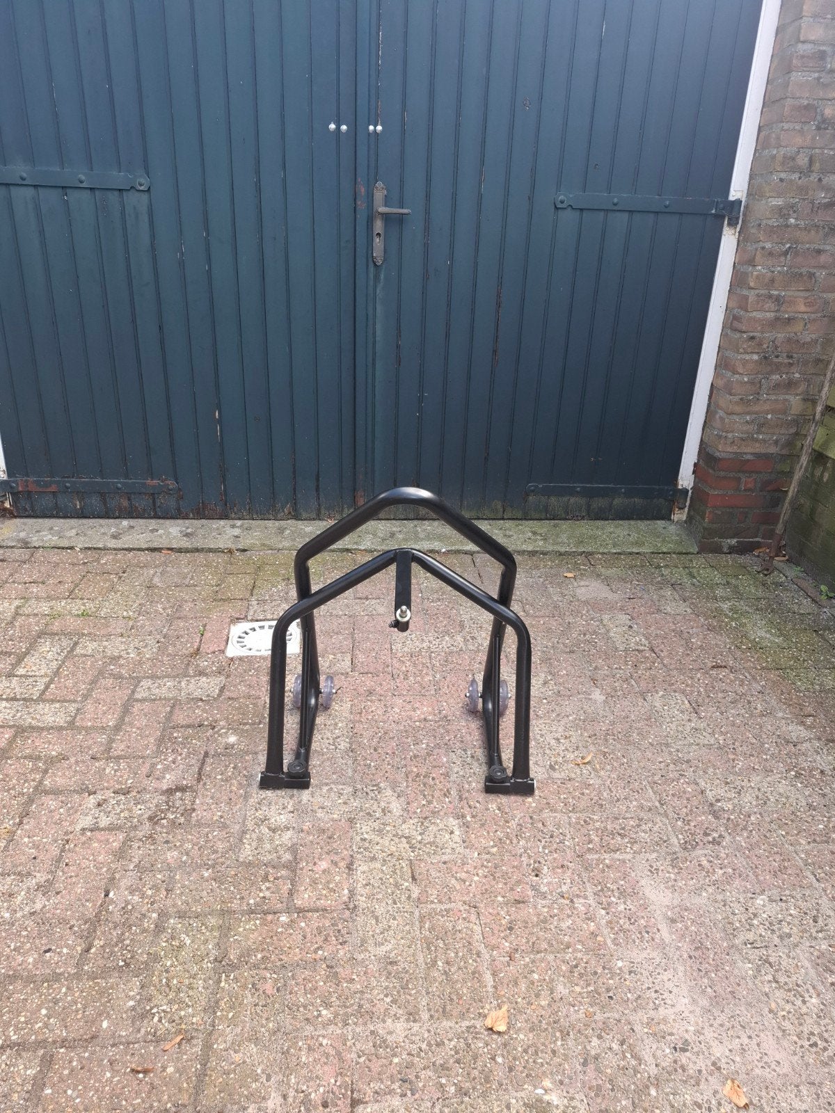 Motorfiets paddockstand voorwiel, Motoren, Ophalen, Gebruikt
