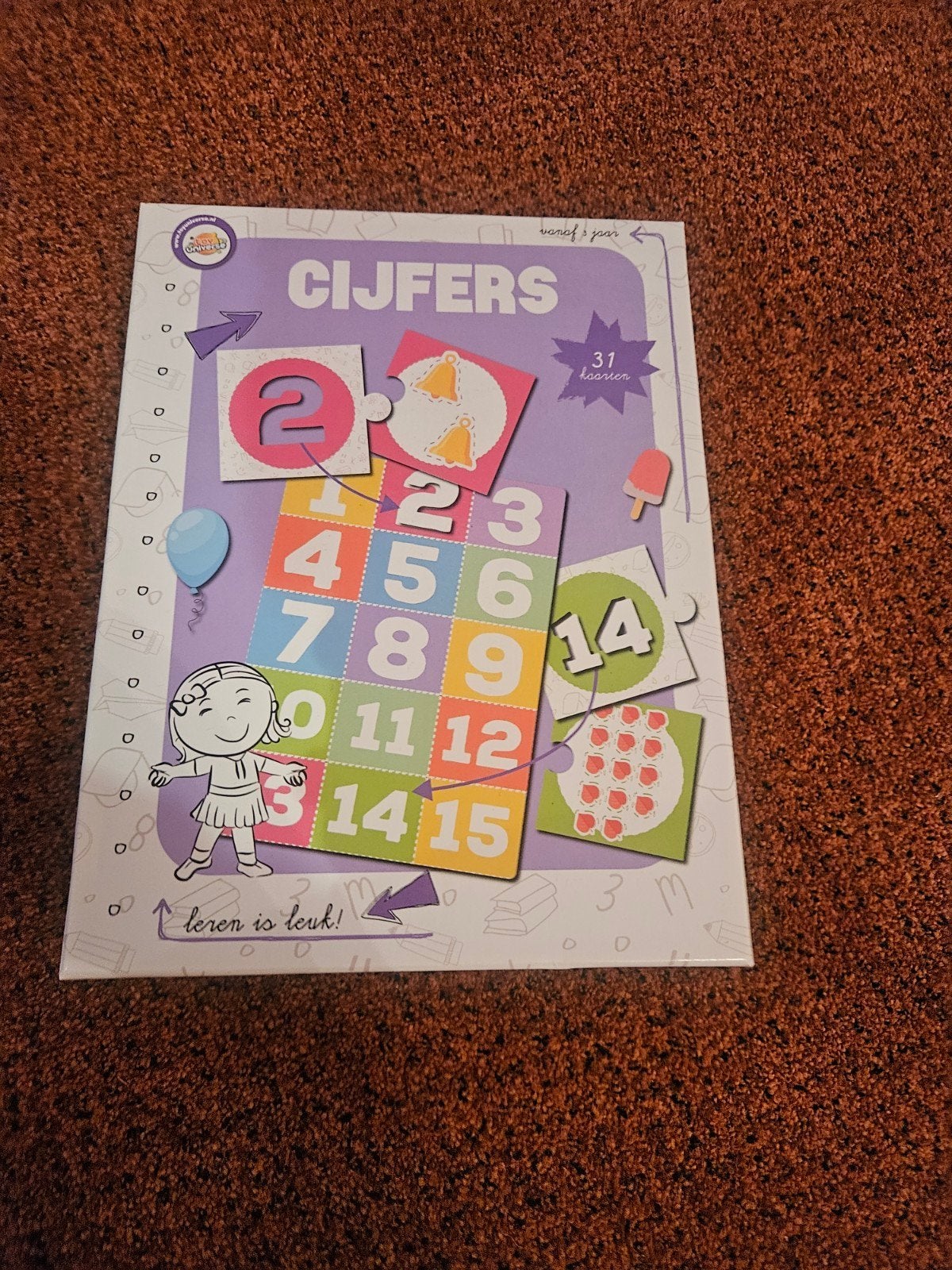 Cijfers puzzel - Leren is leuk!, Ophalen of Verzenden