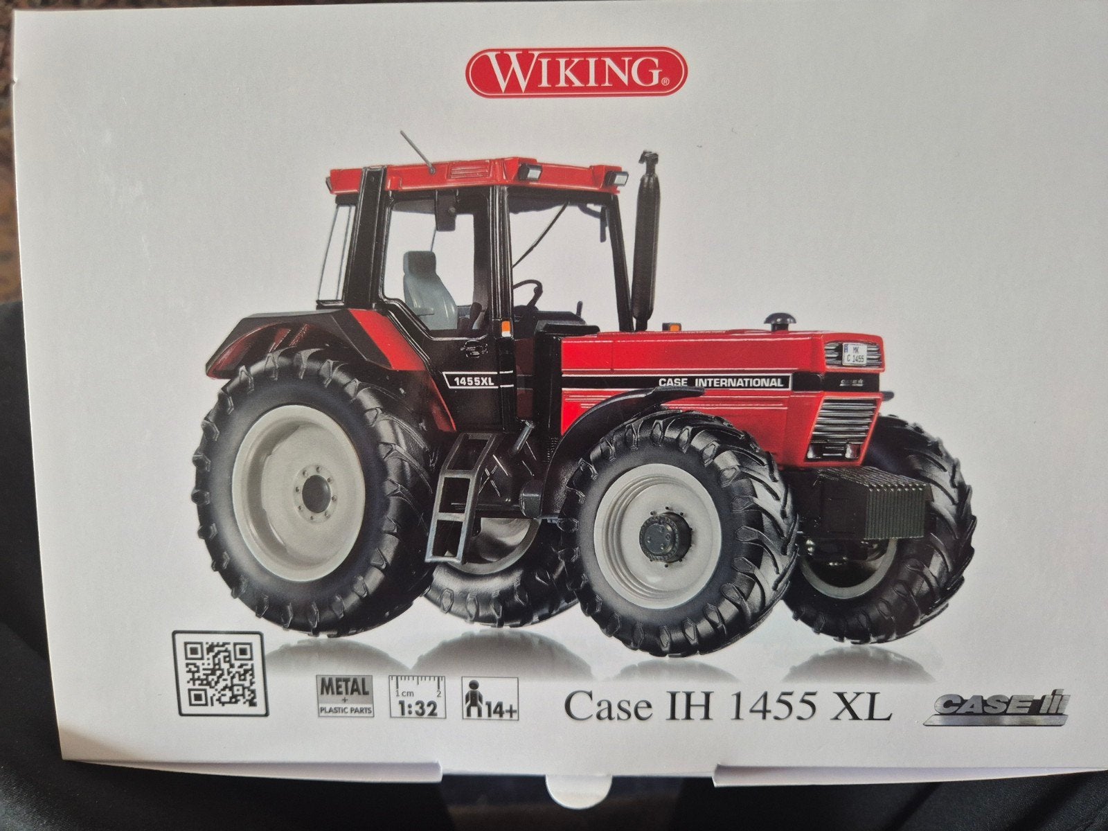 Wiking Case IH 1455 XL Tractor 1:32 Model, Ophalen of Verzenden