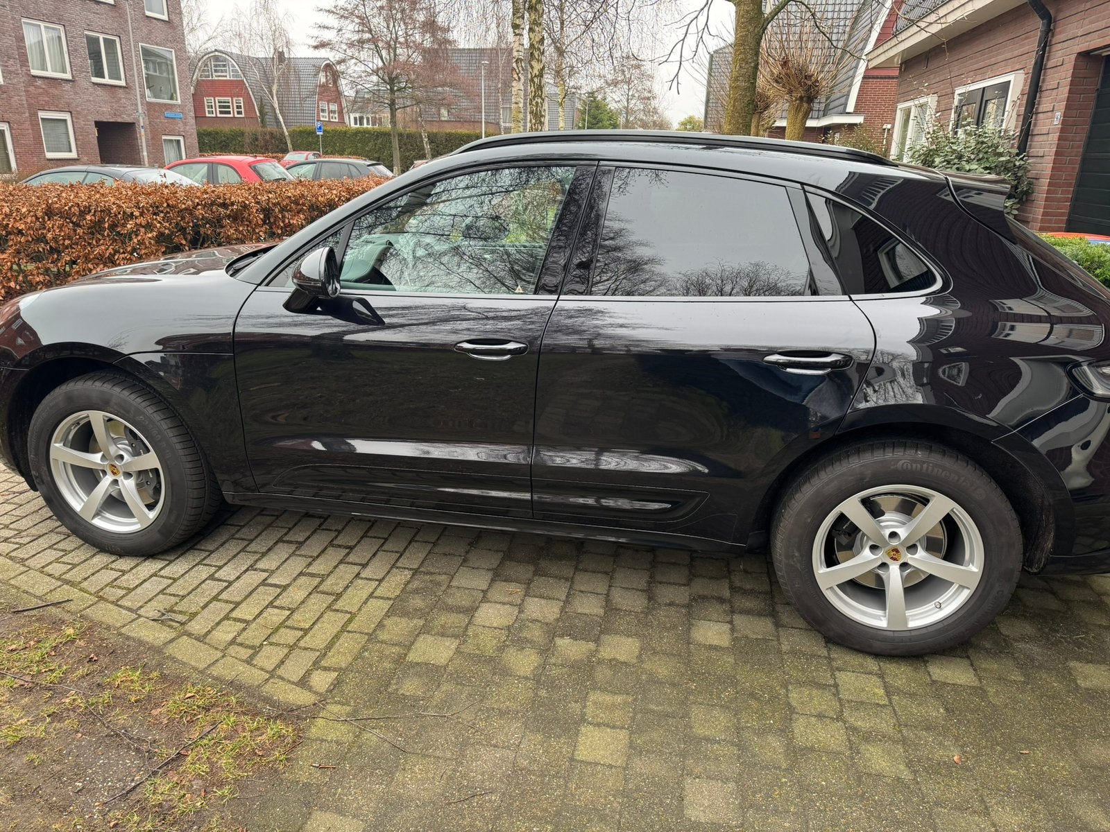 Porsche 18 inch Winterbanden en Velgen - Continental, Auto-onderdelen, Banden en Velgen, Ophalen, 18 inch, Gebruikt, Banden en Velgen
