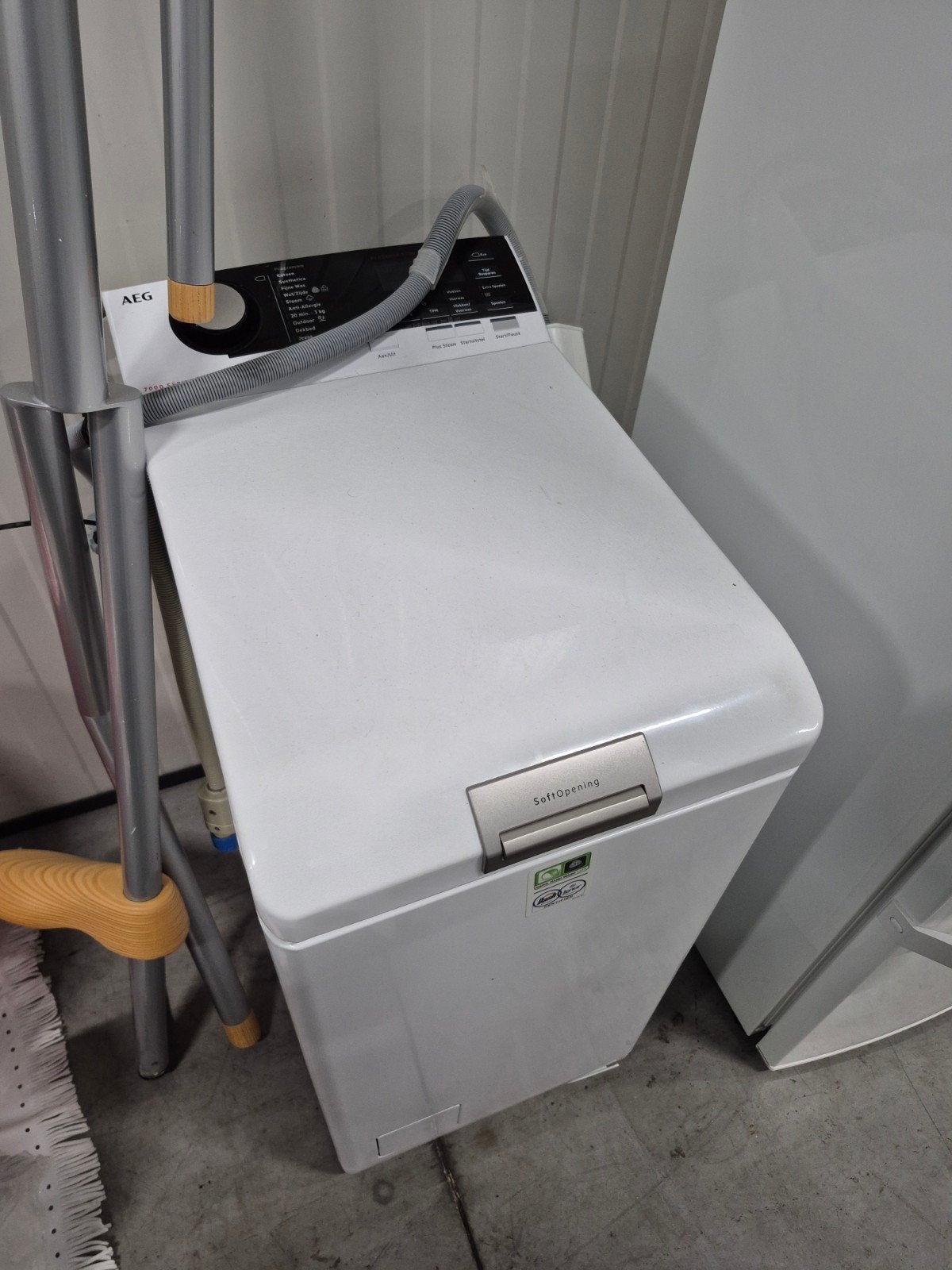 Goedwerkende AEG Bovenlader Wasmachine, Ophalen, Gebruikt, Bovenlader