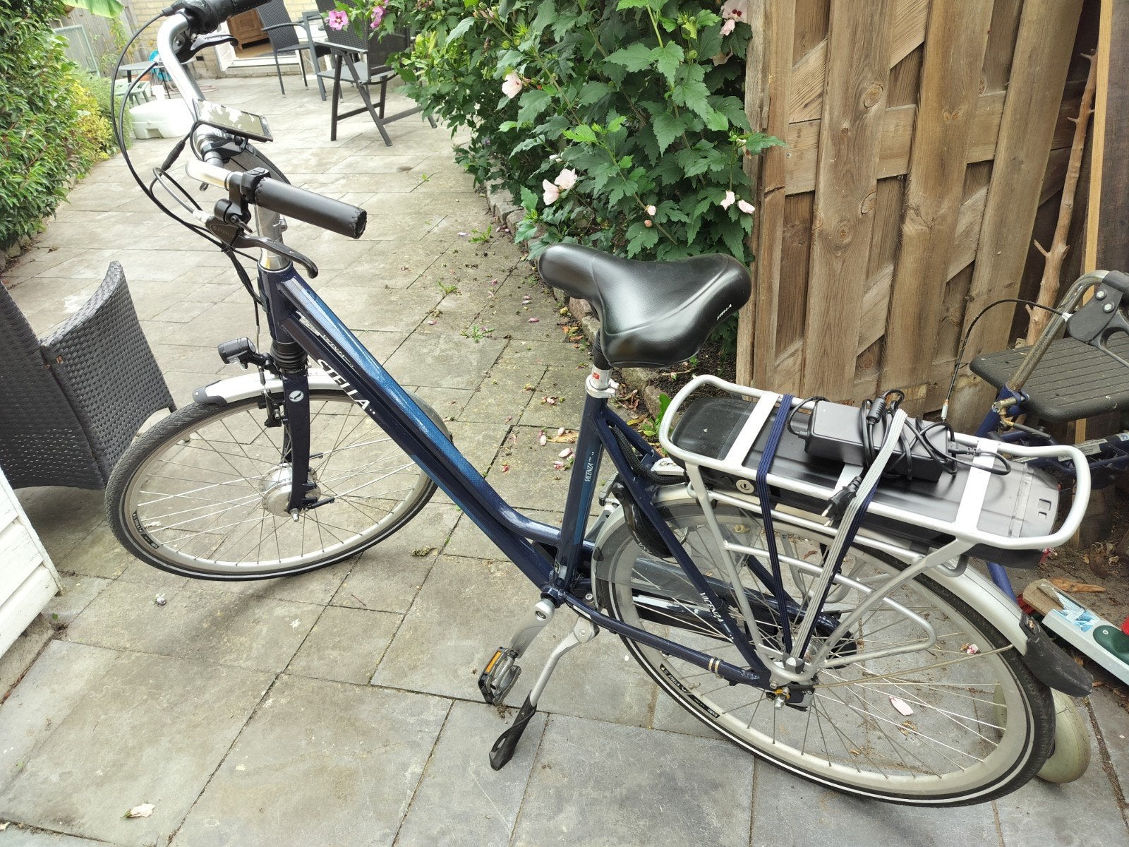E-bike Stella Vizenca, Gebruikt, 50 km per accu of meer, 55 tot 59 cm, Ophalen