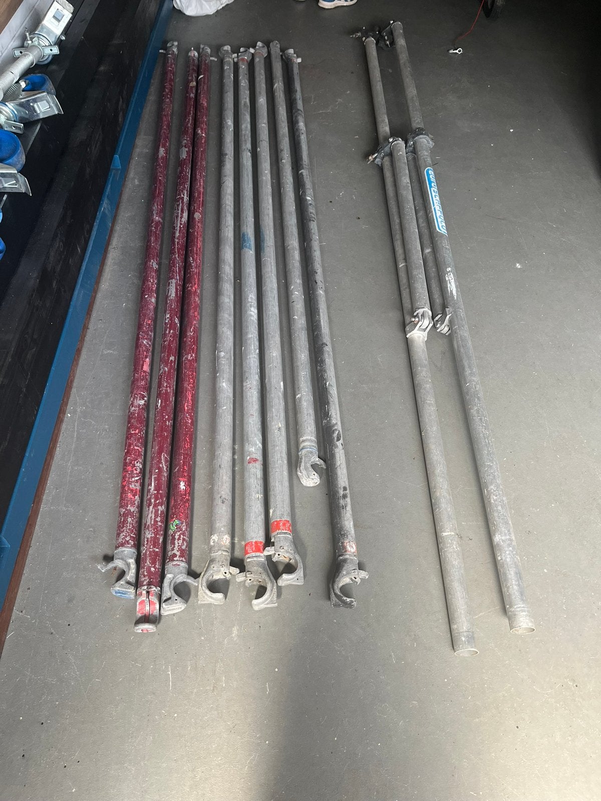 Steiger materiaal, Ophalen of Verzenden, Zo goed als nieuw, Rolsteiger of Kamersteiger, 5 meter of hoger