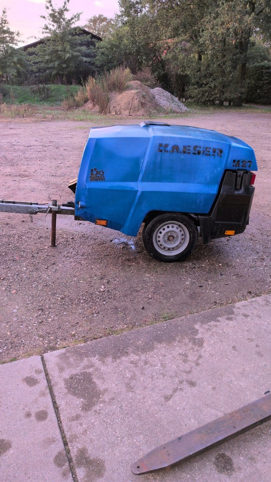 Kaeser compressor diesel, Ophalen, Nieuw