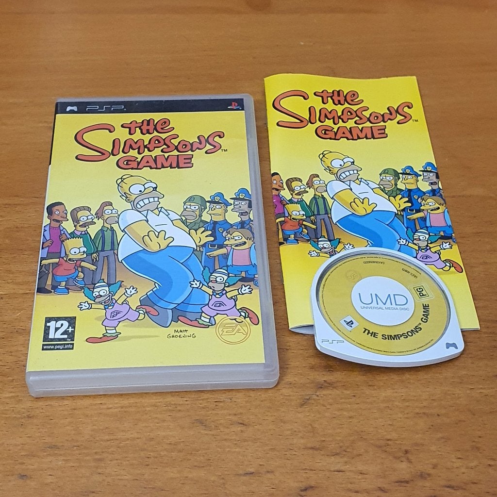 PSP | The Simpsons Game, Avontuur en Actie, Gebruikt, 1 speler, Ophalen of Verzenden