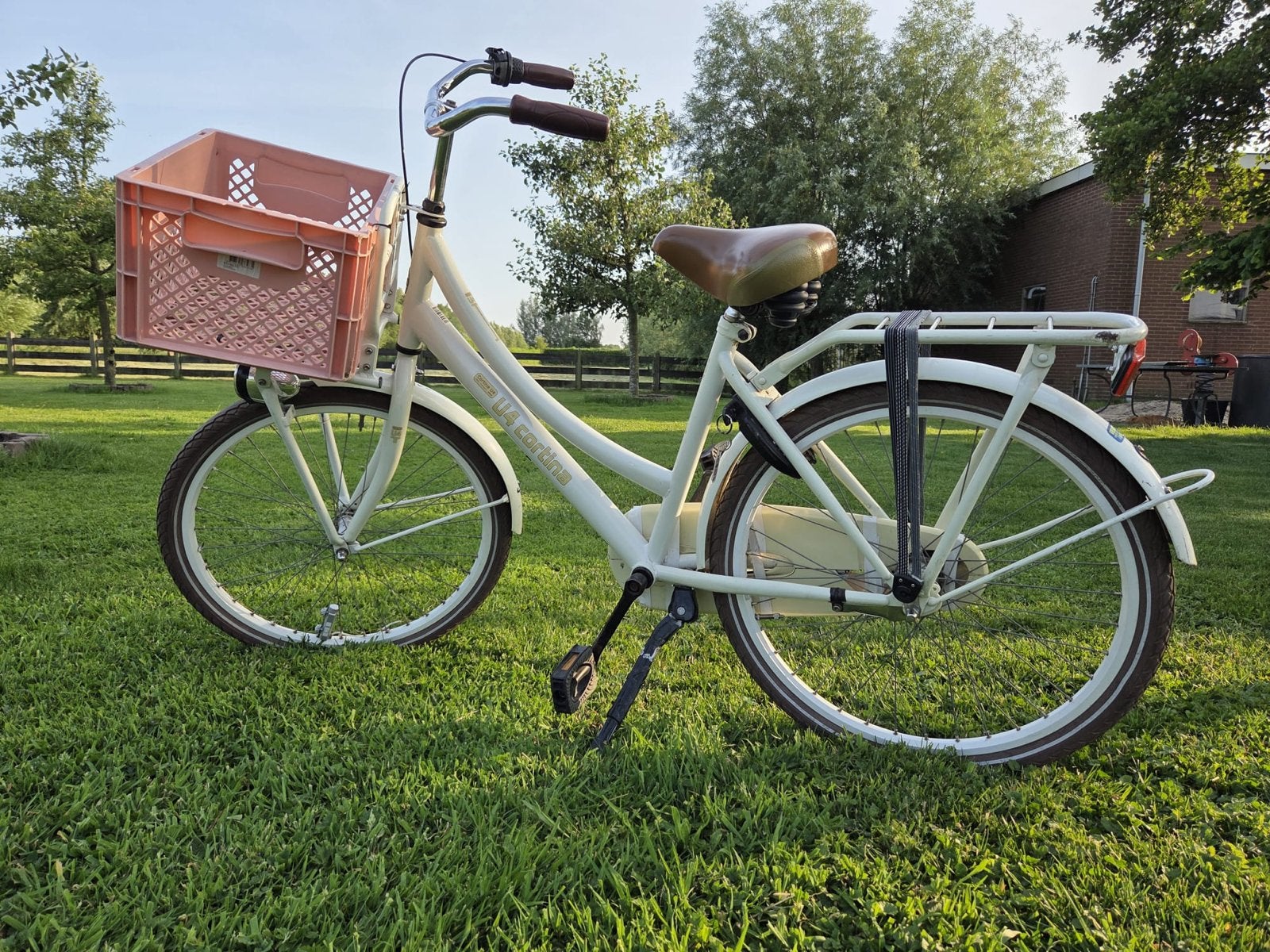 Cortina U4 Transportfiets (Tiener)Dames, Ophalen, Terugtraprem, Gebruikt, 47 tot 50 cm