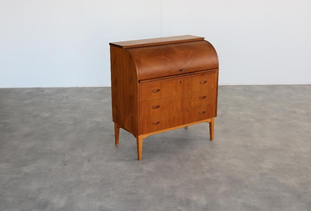 vintage secretaire | bureau | SMI | Zweden, Gebruikt, ., Ophalen of Verzenden, .