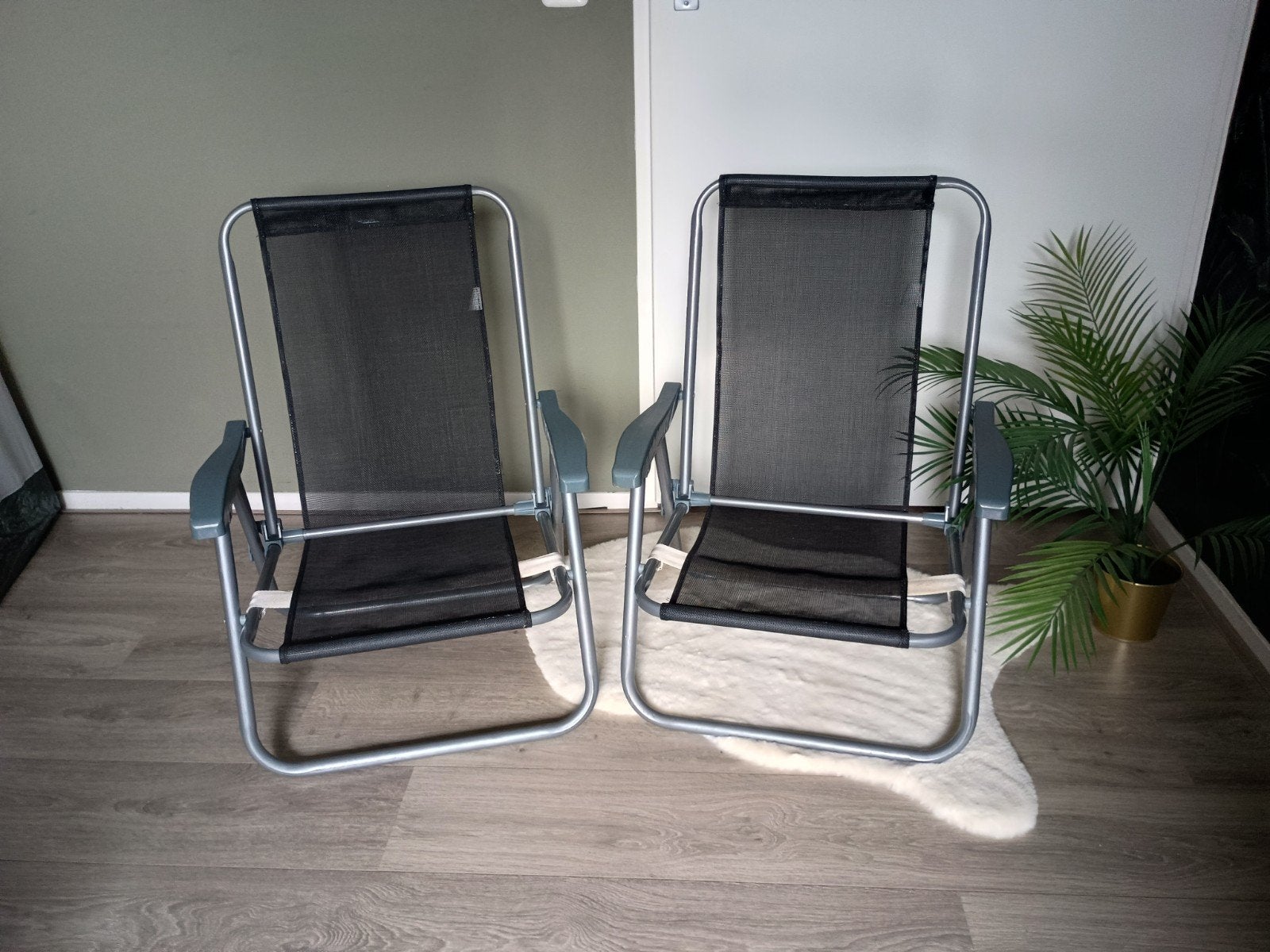 2 Compacte Camping stoelen!, Ophalen of Verzenden, Zo goed als nieuw, Campingstoel