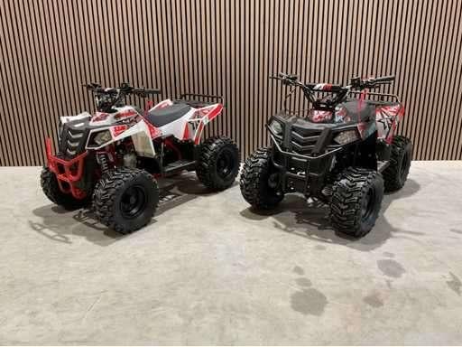 2025 Ultra Motocross Commander 110 Quad zwart & rood ‼️, 110 cc, 11 kW of minder