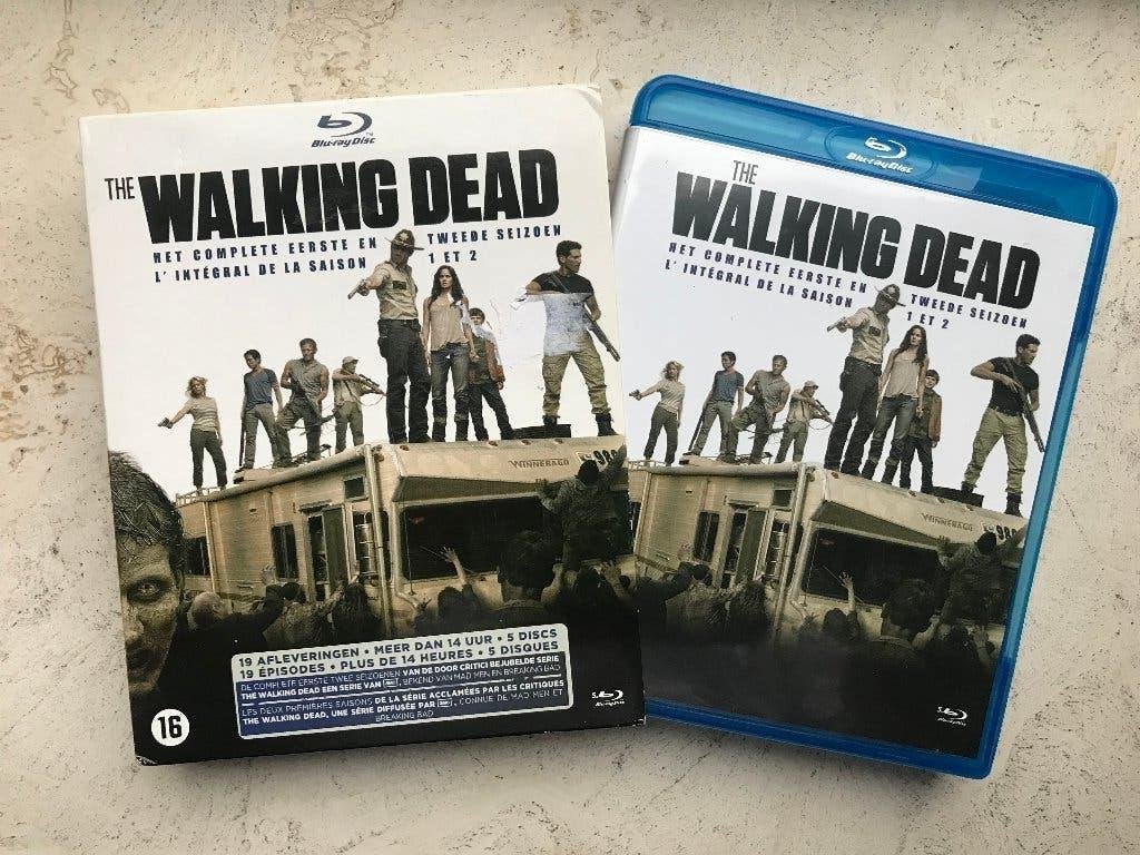 The Walking Dead ( 5 Blu Ray Box ) Complete Seizoenen 1 en 2, Cd's en Dvd's, Blu-ray, Horror, Vanaf 16 jaar, Boxset, Ophalen of Verzenden