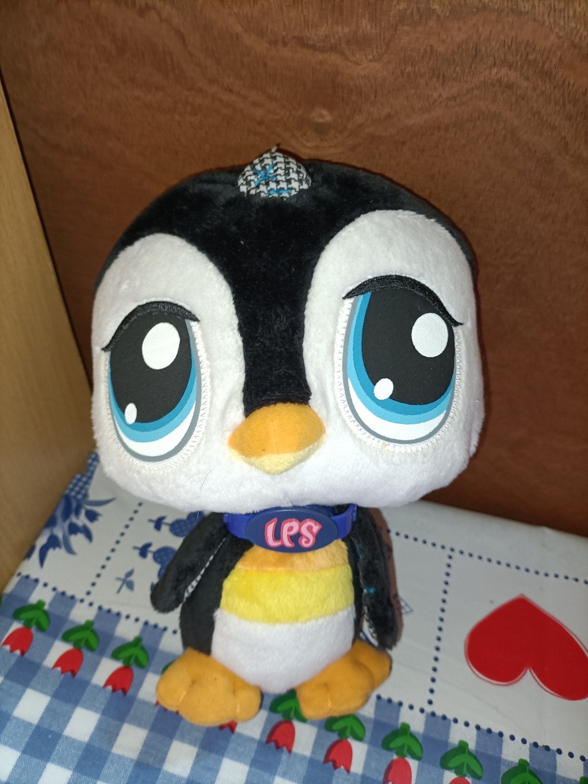 Littlest Petshop pinquin knuffel 21 cm groot, Ophalen of Verzenden, Zo goed als nieuw, Overige typen