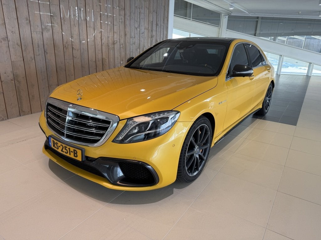 Mercedes-Benz S-Klasse 65 AMG Lang (bj 2017, automaat), Auto's, Achterwielaandrijving, Gebruikt, Euro 6, Bedrijf