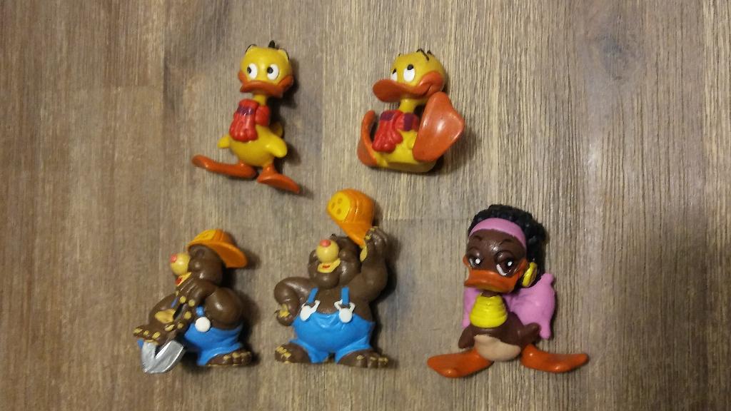 Alfred J Kwak schleich pvc figuren set vintage tekenfilm, Verzamelen, Poppetjes en Figuurtjes, Ophalen of Verzenden, Zo goed als nieuw