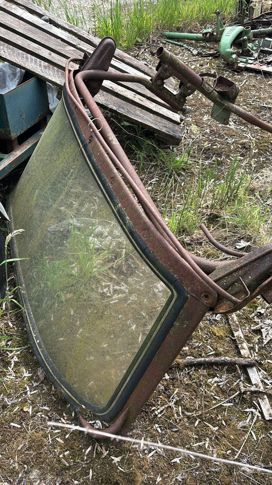 Frizmeier voorruit, Ophalen