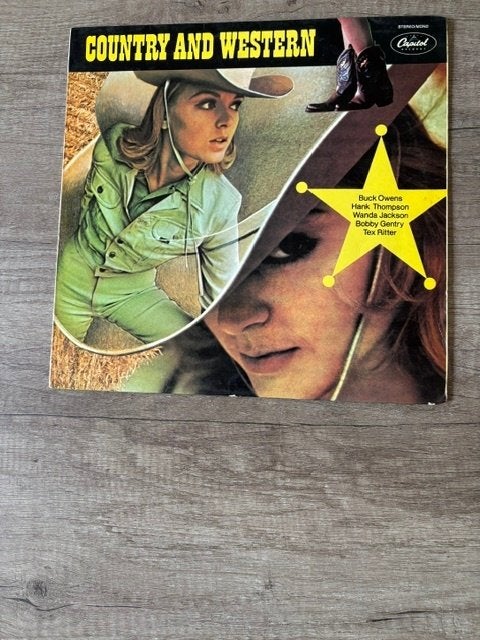 LP Verzamel - Country And Western - 1968, Ophalen of Verzenden, Gebruikt, 12 inch