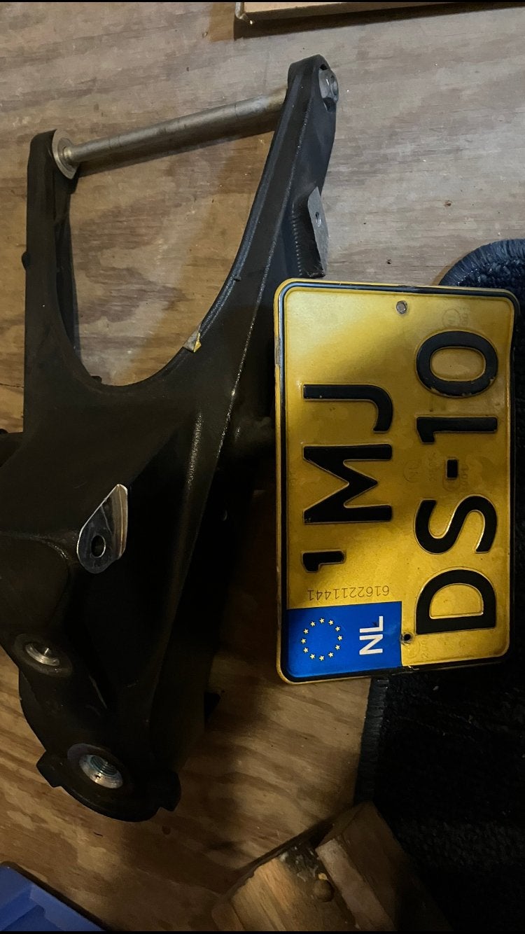 Frame met kenteken bmw r1150r, Ophalen, Zo goed als nieuw, Frame
