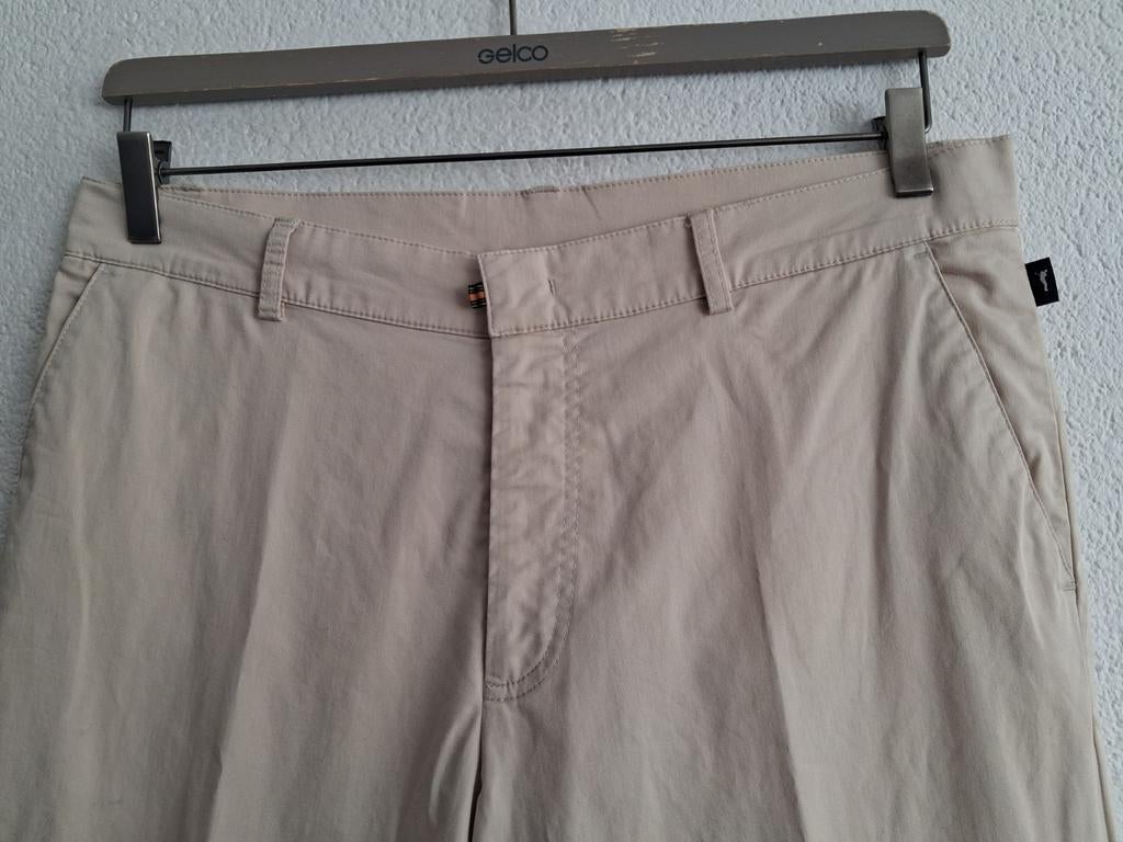 Golfino Chino Broek Beige Maat (L), Ophalen of Verzenden, Zo goed als nieuw, Beige