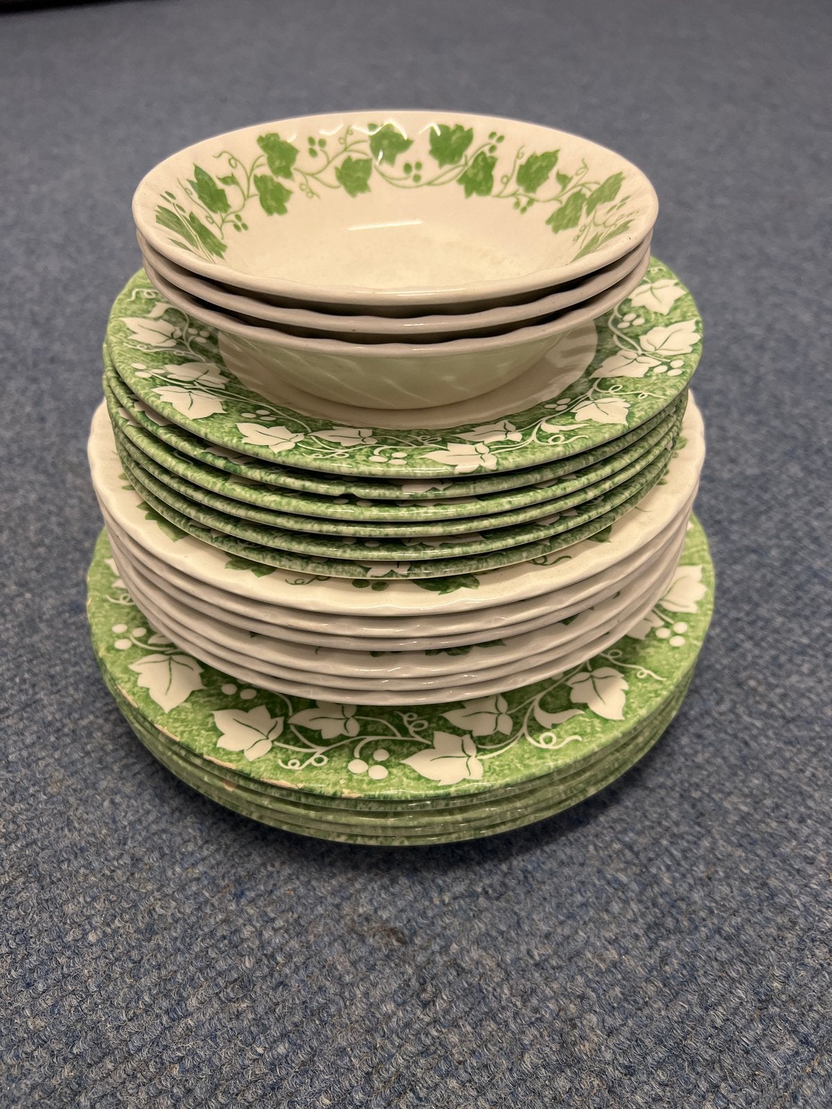 Churchill Verdigris servies, Ophalen, Gebruikt, Keramiek, Vintage