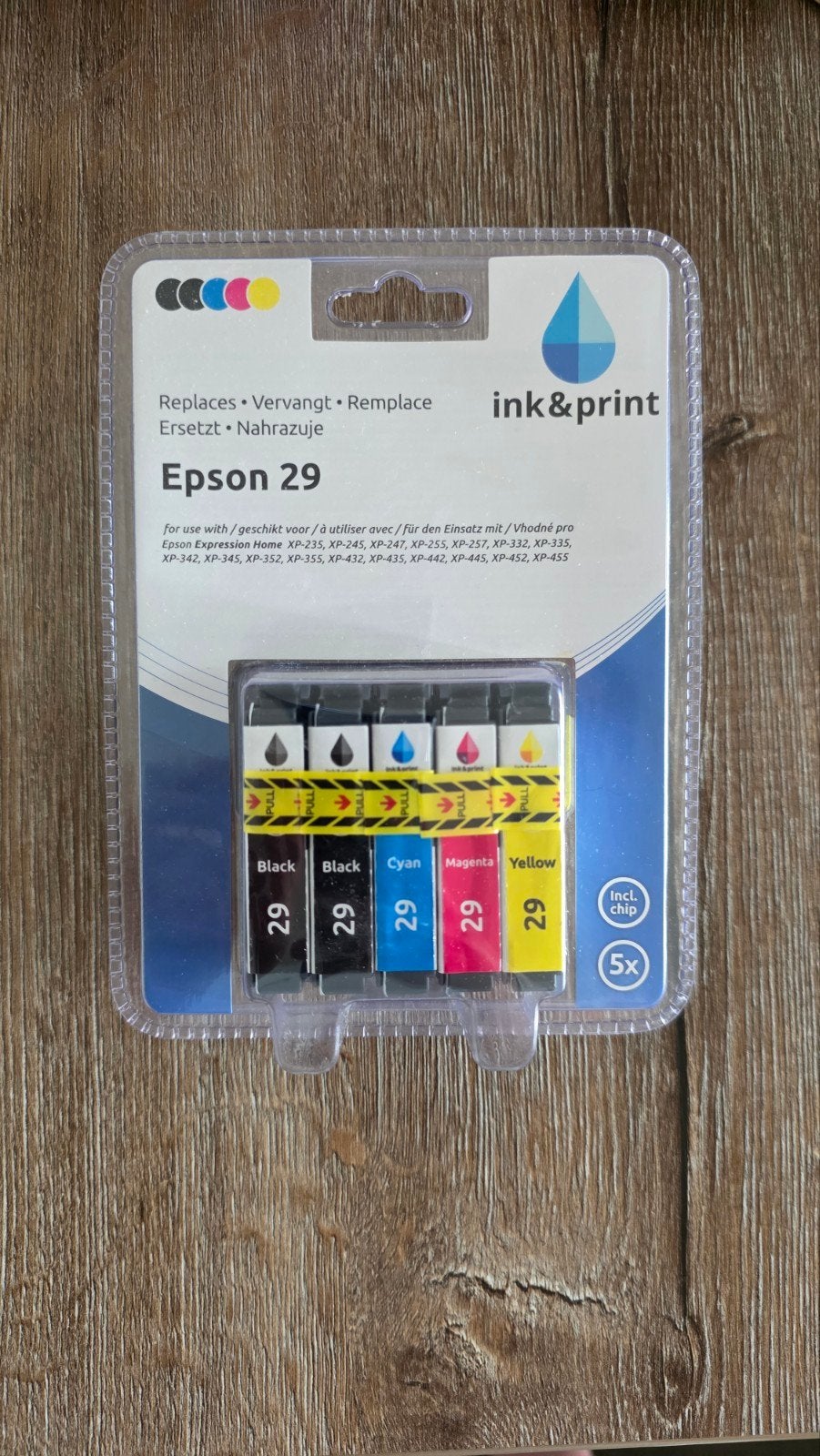 Set inktcartridges Epson 29, Ophalen of Verzenden, Nieuw
