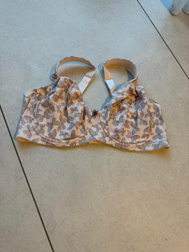 BH met vlinderprint van bpc bonprix collection, Ophalen of Verzenden, Roze, BH