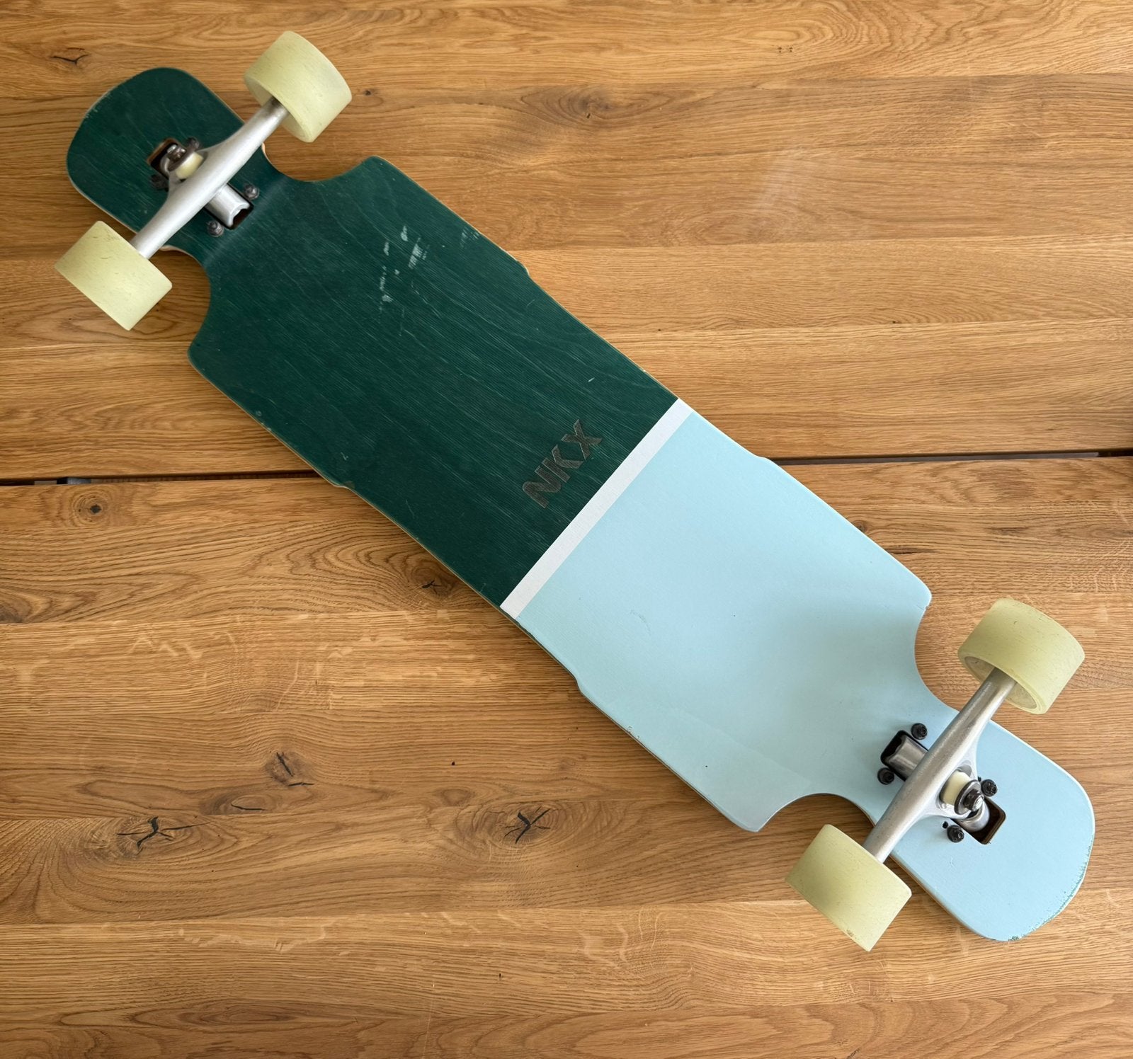 NKX Longboard Skateboard - Weinig gebruikt, Ophalen, Zo goed als nieuw, Skateboard, Longboard