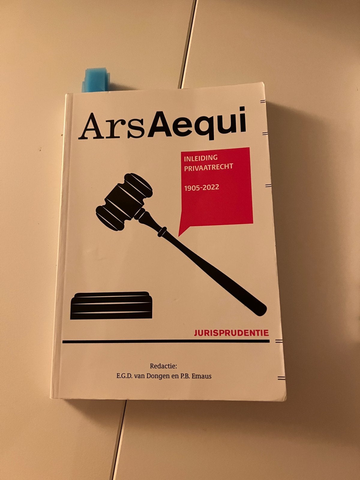 Ars Aequi Inleiding Privaatrecht Jurisprudentie 1905-2022, Ophalen of Verzenden, Gamma, Zo goed als nieuw, HBO